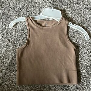 Women’s size small brown crop top by TURA